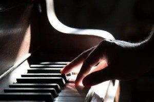 piano bij uitvaart