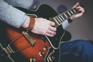 gitaar bij uitvaart