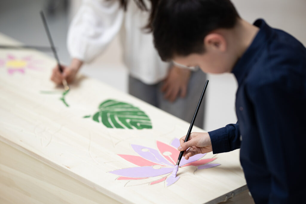 Kinderen begeleiden bij uitvaart